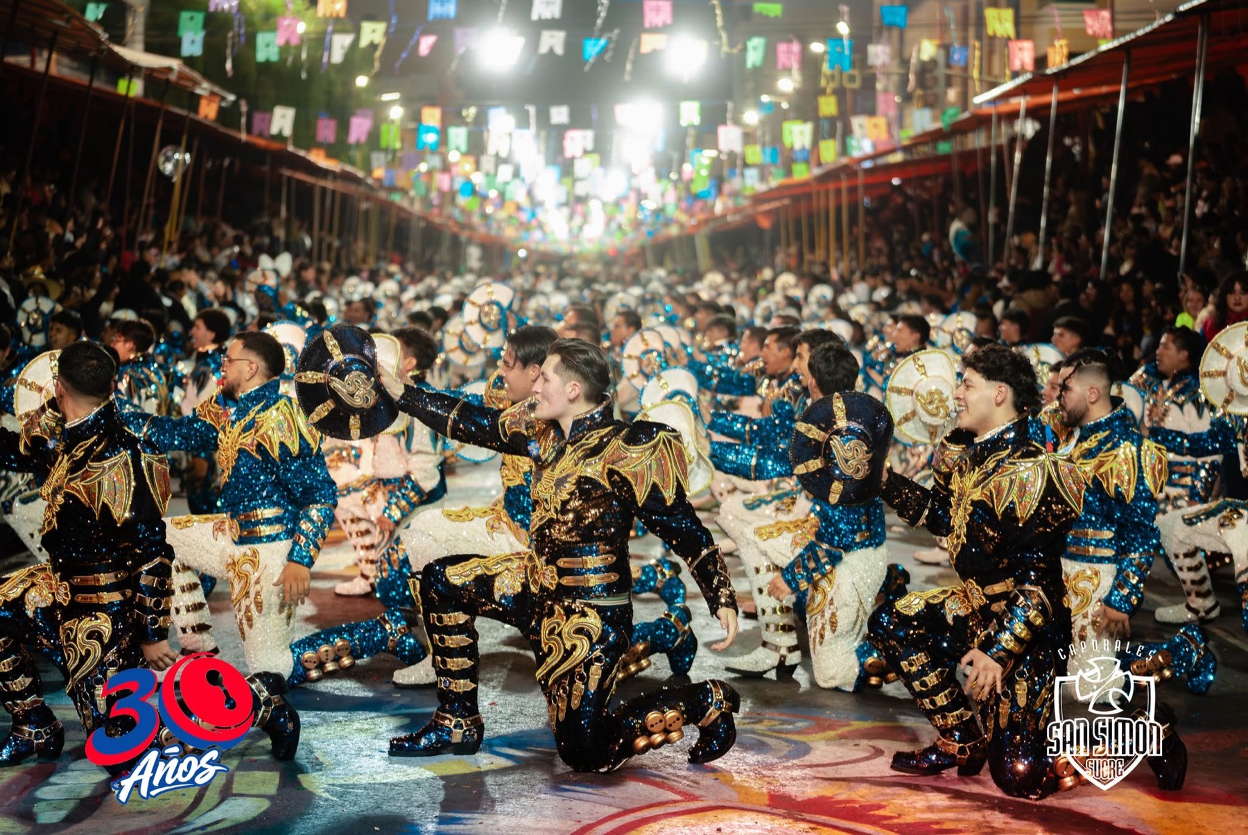 Caporales San Simón Sucre en el Carnaval de Oruro